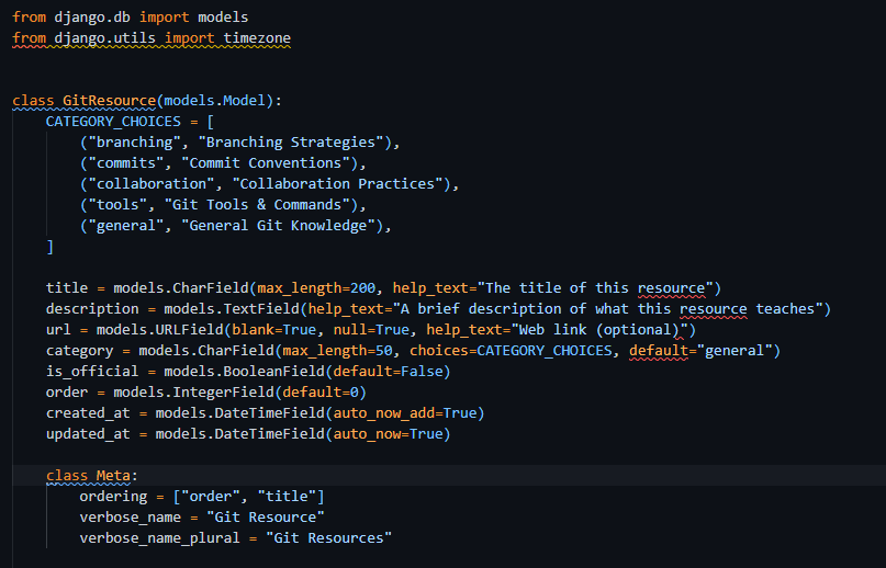 models.py SOLID architecture