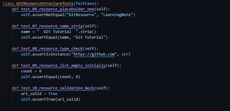 Unit tests